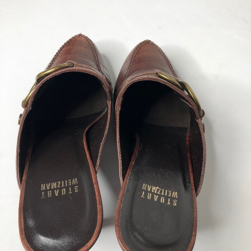 Stuart Weitzman heeled clogs - Picture 6 of 10